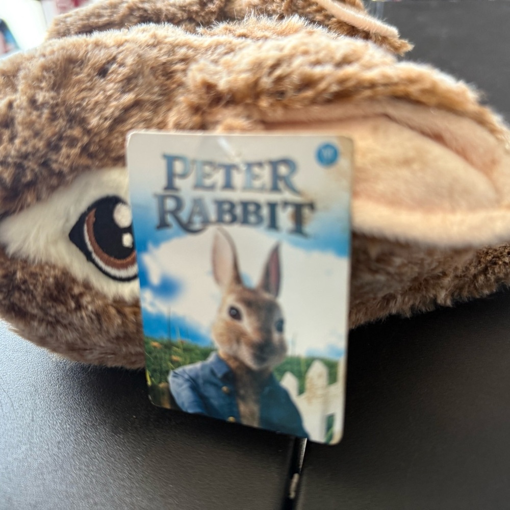 Peter Rabbit Brown Kids Slippers - Picture 4 of 5